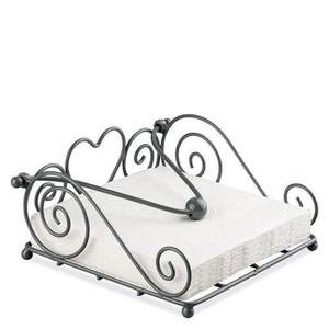 ที่ใส่กระดาษทิชชูแบบพกพาสำหรับใช้ในบ้านและสำนักงาน สีดำ ผลิตจากโลหะ ราคาถูกที่สุด - Product Image 1