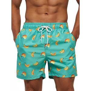 Traje de Baño Casual de Verano para Hombre, Pantalones Cortos de Lona Ecológicos, Cómodos, Deportivos, Transpirables, de Secado Rápido, con Cierre Sólido y Elegante - Product Image 2