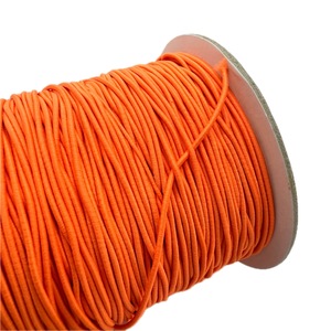 Cordon élastique tressé n°8 orange 1,2 mm 288 yards 100 % nylon haute ténacité écologique pour textile de maison - Product Image 5