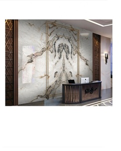 Azulejos de Porcelana Brillante KC de 15 mm de Grosor, 800x2400 mm, para Pisos de Salón y Encimeras de Cocina - Diseño Minimalista, Hecho en Gujarat - Product Image 3