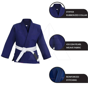 Kimono de Jiu Jitsu Brasileño Premium, Ligero y Duradero, Uniforme de Entrenamiento de Artes Marciales para Uso Profesional en Competencias - Product Image 5