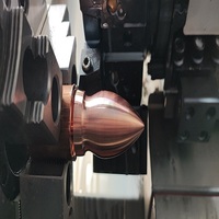 Pointes de fer à souder en cuivre usinées CNC de précision professionnelle, 6 pointes en laiton terracotta, 8 pointes auto-arrosantes, 150W, usage industriel