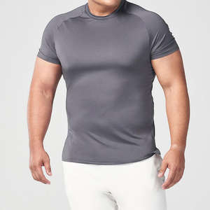 Camisetas de Gimnasio para Hombre Hechas a Medida, Nueva Llegada, Alta Calidad, Ecológicas, Transpirables, de Secado Rápido, Antiarrugas, Tela de Spandex/Poliéster - Product Image 3
