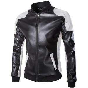 Veste en cuir véritable pour homme, de qualité supérieure, best-seller, style motard, fermeture éclair, veste bomber décontractée, veste de qualité pour homme - Product Image 4