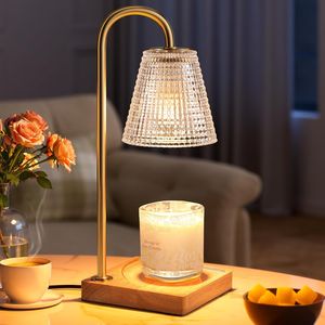 Lampada Scaldacera Vintage con Timer e Dimmer, Regalo di Compleanno o di Inaugurazione Casa per Donne, Mamme o Sorelle, Decorazione per la Casa - Product Image 1