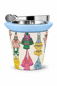 Porta Incienso de Madera Premium con Diseño Floral y Bandeja de Metal para Fragancia Bakhoor y Decoración del Hogar - Product Image 3