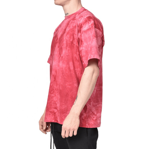 Camiseta Oversize para Hombre con Efecto Desgastado, Algodón Pesado de Alta Calidad, Corte Holgado, Estilo Vintage, Casual, Urbano - Product Image 3