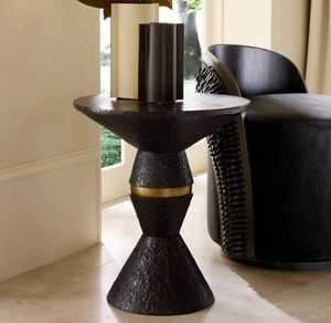 Mesa de Centro Redonda Moderna Favorita de la Familia, Base de Metal Contemporánea, Muebles Hechos a Mano para Sala de Estar, Diseño Decorativo - Product Image 4