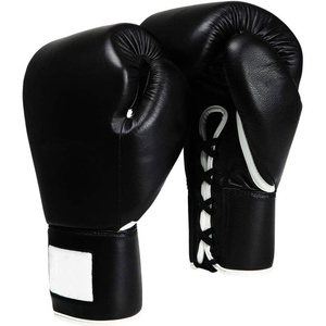 Hot Sale Factory Price Professional Leather Boxing Gloves with Custom Logo Stretch Training Gloves <b>for</b> <b>Men</b> - Product Image 1