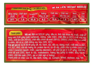 Fideos Instantáneos Hao Hao Premium con Sabor a Carne de Res y Harina de Trigo, 88g, Paquete Grande para Sopa, Sabor Auténtico Vietnamita - Product Image 3