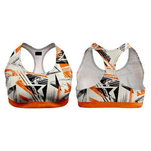 Oferta Especial: Ropa Deportiva Ligera de Alta Calidad para Mujer, Diseño Nuevo, Brasier Deportivo Transpirable de Algodón con Logotipo Bordado en la Parte Delantera, Hecho en Pakistán - Product Image 3