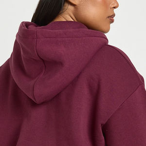 Prix d'usine – Sweat à capuche décontracté et simple pour femme, confortable pour le quotidien 2026 / Vente en gros – Sweat à capuche basique décontracté pour femme - Product Image 5