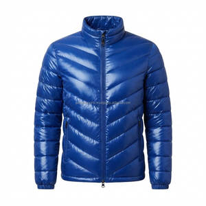 <b>Men</b> Thermal Puffer <b>Jacket</b> <b>Warm</b> Quilted Lightweight Winter Outdoor Casual Zip Front Insulated Coat Wholesale Supplier - Product Image 1