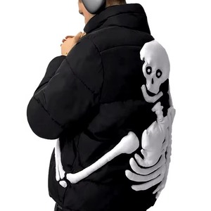 Winter Trendy High Quality <b>Long</b> Sleeve Men's Puffer <b>Jacket</b> Custom OEM Breathable Windproof Cotton Filled Design Stand - Product Image 5