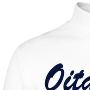 Maillot de sport à manches longues sublimé bleu marine et blanc pour cheerleading, entraînement, compétition et matchs - Product Image 5