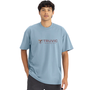 เสื้อยืดคอกลมผ้าฝ้ายหนานุ่มสำหรับผู้ชาย เหมาะสำหรับงานพิมพ์ลายและสร้างแบรนด์ - Product Image 1