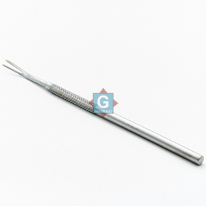 Herramienta de Acero Inoxidable para Quitar Garrapatas de Mascotas, Duradera, con Agarre Texturizado - Product Image 1