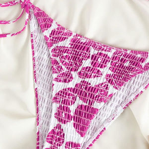 Conjunto de Bikini Personalizado con Logotipo para Mujer, Traje de Baño Sexy de Dos Piezas, Proveedor y Fabricante de Ropa de Playa - Product Image 4