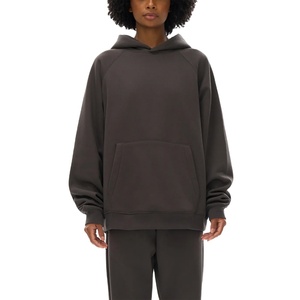 เสื้อฮู้ดดี้โอเวอร์ไซส์พรีเมียม |   เสื้อพูลโอเวอร์ผ้าฝ้ายฟลีซแบบเรียบ สไตล์สตรีทแวร์ สำหรับโรงเรียน มหาวิทยาลัย และวิทยาเขต - Product Image 1