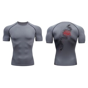 ชุดออกกำลังกายสำหรับผู้ชายเสื้อแรชการ์ด - Product Image 4