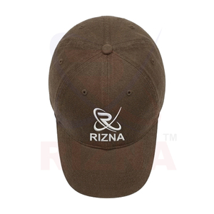 หมวกเบสบอล RIZNA ENTERPRISES OEM แบบสั่งทำได้สำหรับทุกเพศ ผลิตจากผ้าฝ้าย 100% คุณภาพสูง ปักโลโก้ 3 มิติ 6 แผง พิมพ์ลายจุดสไตล์กอล์ฟ ล้างสีแบบวินเทจ เหมาะสำหรับงานปาร์ตี้ - Product Image 3