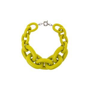 Collier en bois et résine, accessoire de mode parfait avec cristaux pour toutes les occasions - Product Image 2