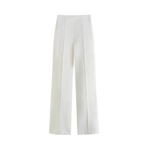 Custom acid wash wide leg sweatpants for streetwear brands cotton sweatpants wide <b>trousers</b> low MOQ wholesale - Product Image 2