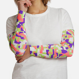 2026 Mangas de compresión deportivas para brazo, personalizables con logo, protección solar, para ciclismo, gaming y tiro, para adultos, en conjuntos - Product Image 1