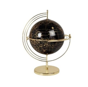 Globo Terráqueo Giratorio de Latón Antiguo, Ecológico, Duradero, Decorativo para Escritorio, Adorno Tradicional para Hogar u Oficina - Product Image 3