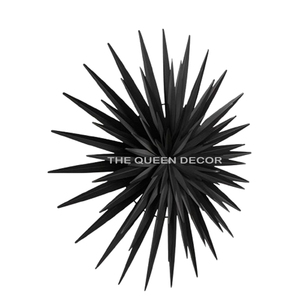 Best Quality Home Decorative <b>Wall</b> Art Modern Style Iron Metal Unique Shape with Golden Finish Attractive Black <b>Frame</b> - Product Image 4