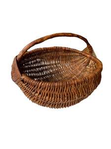 Panier de rangement pour plantes de jardin en rotin avec poignée, panier en jonc de mer tressé, panier à serviettes fait main, panier de pique-nique - Product Image 2