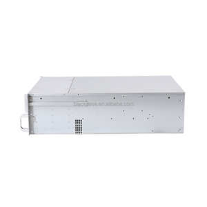 24-bay 4U aluminium rackmount serverkast met hot-swap SATA/SAS backplane, koelventilatoren, industrieel chassis, USB, hoge industriële kwaliteit - Product Image 3