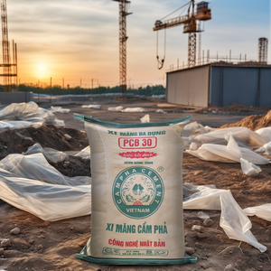 Bolsa rectangular de plástico tejido PP de papel Kraft de nuevo diseño de Vietnam con válvula de impresión flexográfica para embalaje de harina de cemento - Product Image 4