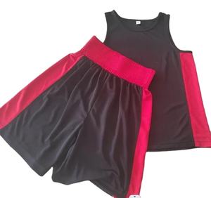 MS-BU-06 2025ใหม่ล่าสุดชุดฝึกซ้อมมวยสีแดงและดำ MMA แบบมืออาชีพกำหนดเองสำหรับกิจกรรมการแข่งขัน - Product Image 1