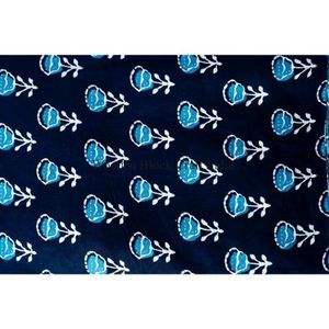 Tissu en coton indien imprimé à la main, magnifique impression au bloc artisanal par Robe Cotton Textile Fabrics, tissus en coton imprimé pour vêtements féminins - Product Image 5