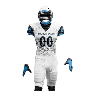 Nouvelle Arrivée 2026 – Kits d'uniformes de football américain personnalisés en sergé brodé, grandes tailles, respirants, pour équipes sportives - Product Image 1