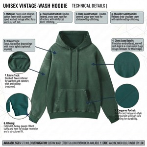 <b>Ranger</b> Embossed Logo Hooded Sweatshirt Men's Cotton Fleece Casual Pullover Autumn Wear Wholesale rate - Product Image 2