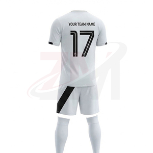 ชุดทีมฟุตบอล เสื้อฟุตบอล ชุดฟุตบอล ชุดยูนิฟอร์มฟุตบอล ชุดเสื้อฟุตบอลแบบซับลิเมชั่นสั่งทำพิเศษ กางเกงขาสั้น ชุดน้ำหนักเบา - Product Image 3