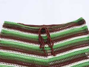 Shorts d'été 2026 pour femme, taille haute élastique, en dentelle ajourée au crochet, décontractés, en tissu à mémoire de forme, séchage rapide, respirants - Product Image 4