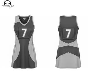 ONSTYLE Vestido de Netball Personalizado por Sublimación, Ropa Deportiva para Mujer, Transpirable, de Secado Rápido, Sin Mangas, Uniformes de Alta Calidad - Product Image 1
