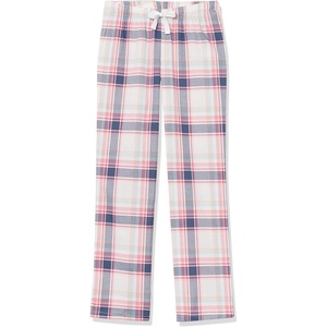 Pantalones de Pijama de Franela Suave para Mujer, Talla Grande, Color Rosa a Cuadros, Cintura Elástica, Transpirables - Product Image 3