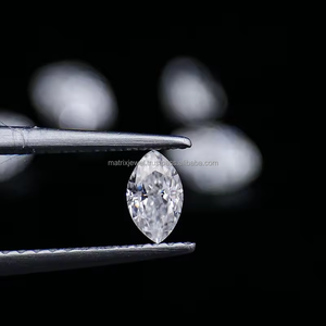 Proveedores indios 1,05 quilates Marquise Cut Vs1 Clarity Lab Grown Fancy Shape Cvd Diamantes sueltos con certificación Igi - Product Image 1