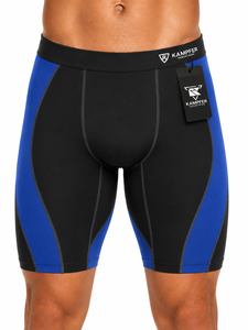 Shorts de compression décontractés pour hommes en toile écologique, séchage rapide, respirants, anti-humidité, pour la gym et le sport - Product Image 5