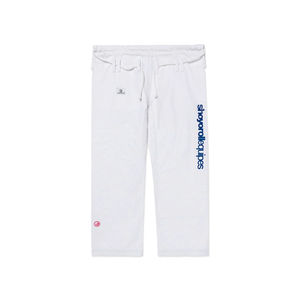 Kimono de Jiu-Jitsu Brésilien Blanc 100% Coton Unisexe Adulte Coupe Classique Vêtement d'Arts Martiaux Durable - Product Image 3