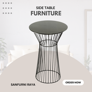 Mesa de centro redonda de lujo moderna hecha a mano con muebles de sala de estar de metal muebles de alta calidad uso directo de Indonesia - Product Image 2