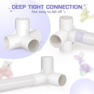 Organizzatore Verticale in PVC Bianco per Cameretta, Stanza dei Giochi, Asilo Nido con Rete Elastica per Organizzazione e Conservazione - Product Image 4