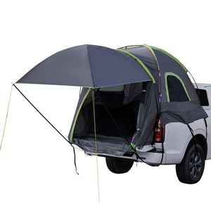 Tenda da campeggio impermeabile PU2000 per cassone camion 8.0-8.2 piedi, tenda per 2-3 persone, tenda per pickup resistente e robusta - Product Image 2