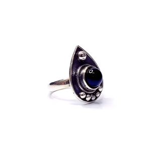 Handcrafted Black Onyx <b>925</b> <b>Silver</b> <b>Ring</b> Oxidized Finish Jewelry Designer Collection For Wedding Party & Anniversary - Product Image 3