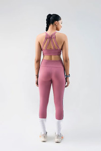 High <b>Support</b> Lightweight Seamless Solid Sports Bra with Removable Padding Quick Dry Workout <b>Crop</b> <b>Top</b> for Yoga Gym Fitness - Product Image 6