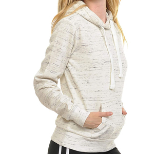 Sweat-shirt à capuche pour femme, en polaire chaud, style streetwear, confortable pour l'hiver. - Product Image 4